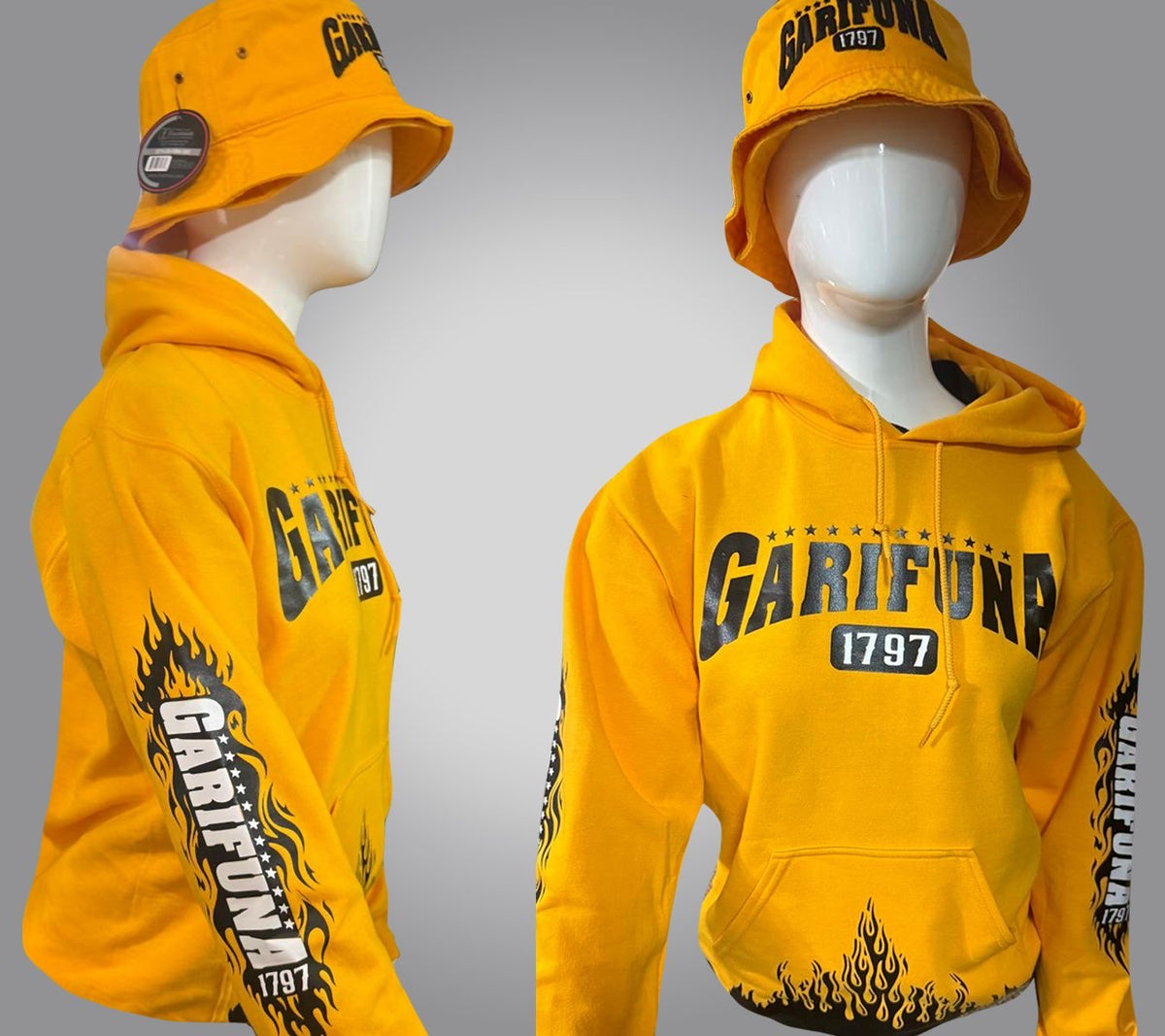 Garifuna 1797 Flame Hoodie